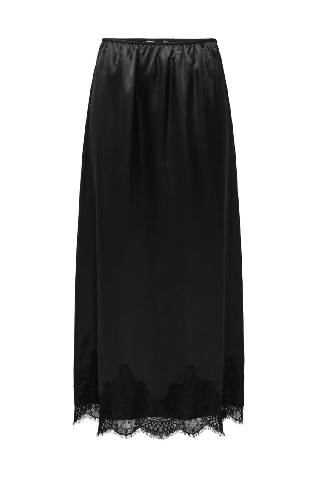 Outlet Only Onlbella Satin Lace Skirt 5083909 Black