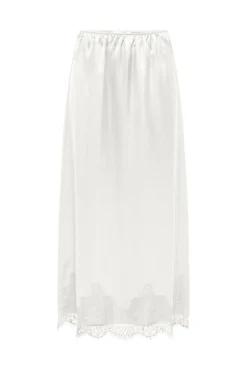 Only Onlbella Satin Lace Skirt 5083910 Cloud Dancer