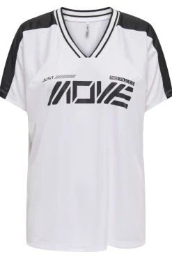 Discount Only Onlbella S/S Sport V-Neck Top 4813270 Black Move