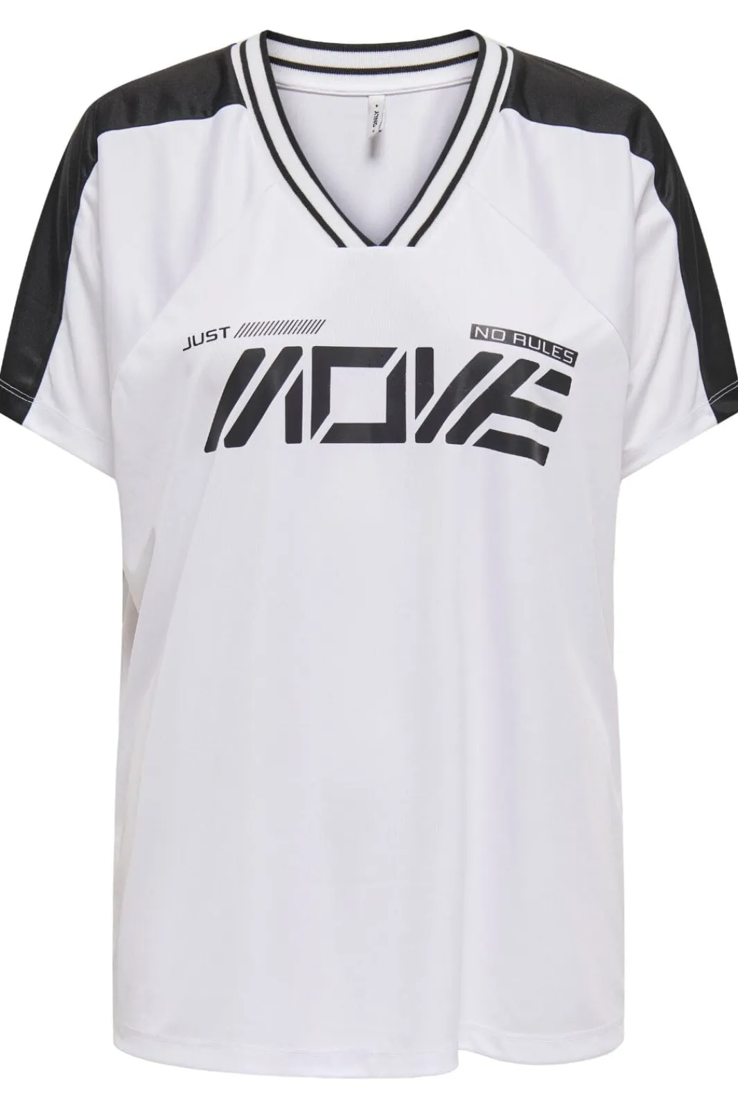 Discount Only Onlbella S/S Sport V-Neck Top 4813270 Black Move