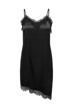 Best Only Onlbella Strap Satin Lace Dress 5083911 Black