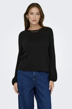 Hot Only Onlbelle Life L/S Top 4891982 Black