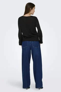 Hot Only Onlbelle Life L/S Top 4891982 Black