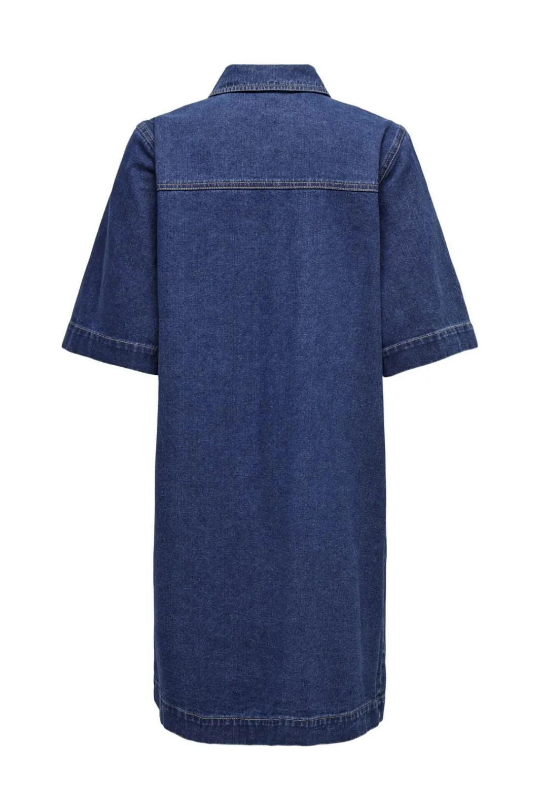 Sale Only Onlbelle S/S Button Dress Gua 4506888 Dark Blue Denim