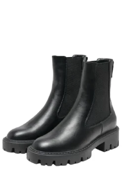 New Only Shoes Onlbetty-1 Pu Boot 4016415 Black