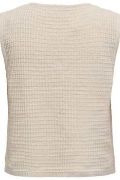 Only Onlbirtie Sl Tie V-Neck Vest Cc Knt 4777998 Birch