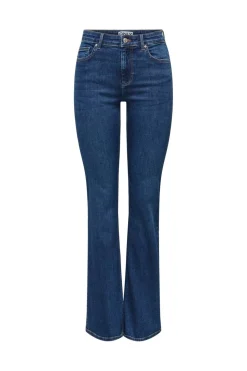 Only Onlblush B-Poc Flared Pim134 5000266 Dark Blue Denim
