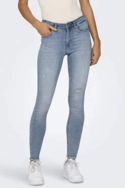 Online Only Onlblush Mid Ak Rw Ds Rea685 4114577 Light Medium Blue Denim