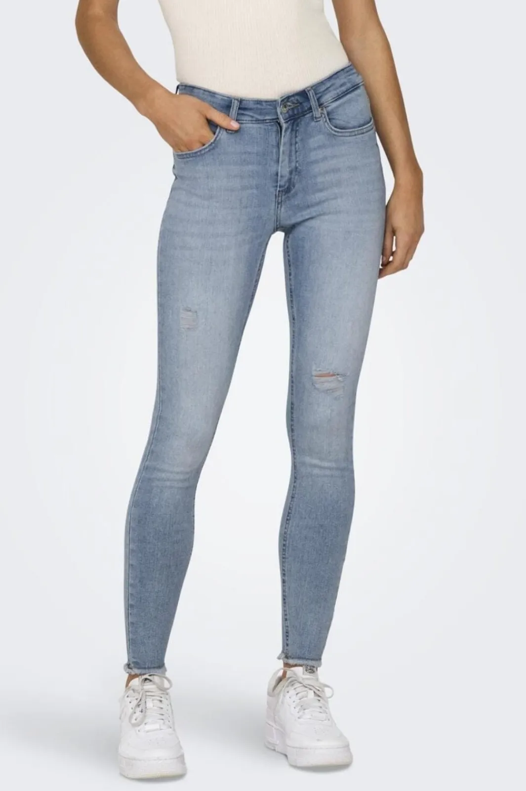 Online Only Onlblush Mid Ak Rw Ds Rea685 4114577 Light Medium Blue Denim