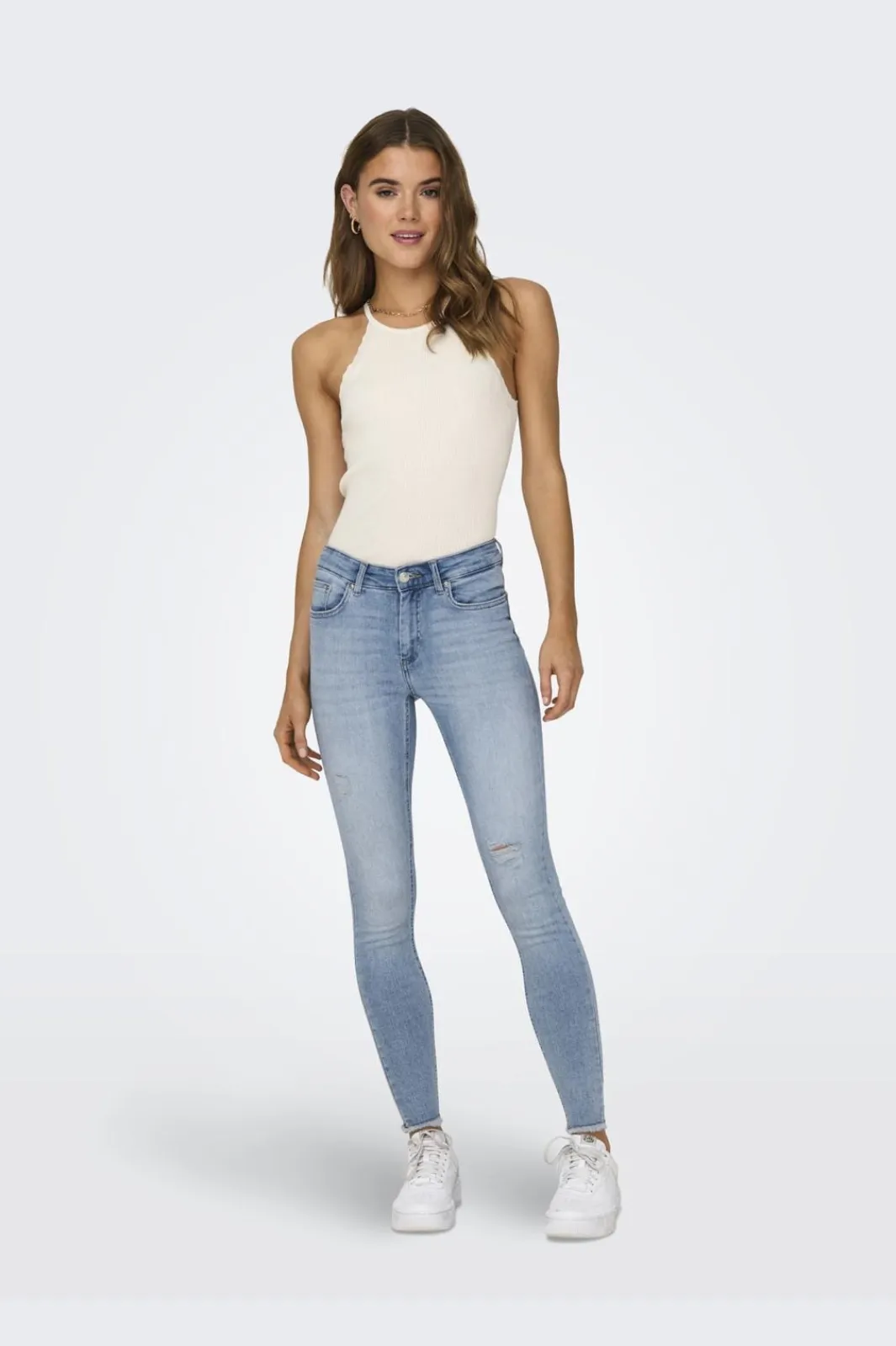 Online Only Onlblush Mid Ak Rw Ds Rea685 4114577 Light Medium Blue Denim