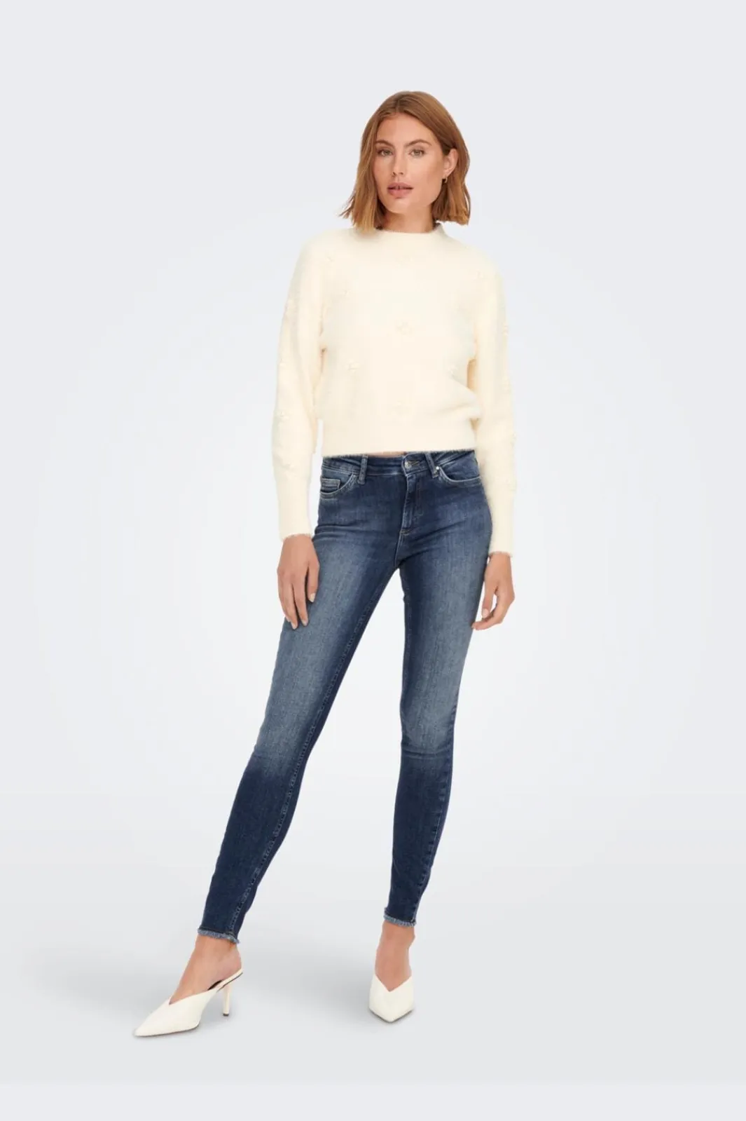 Best Only Onlblush Mid Sk 3972348 Medium Blue Denim