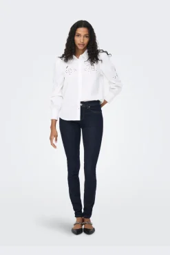 Discount Only Onlblush Mid Sk Stayblue 3915471 Dark Blue Denim