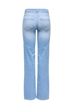 Online Only Onlblush Mid Straight Rea828 4921487 Light Blue Denim