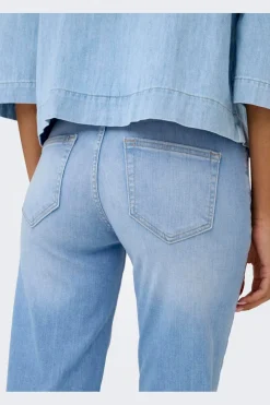 Online Only Onlblush Mid Straight Rea828 4921487 Light Blue Denim