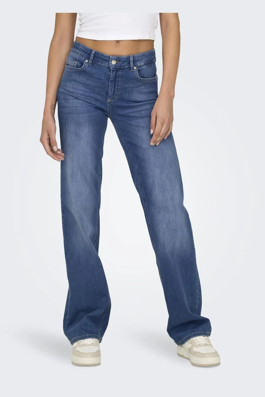 Online Only Onlblush Mid Straight Rea12187 4575098 Medium Blue Denim