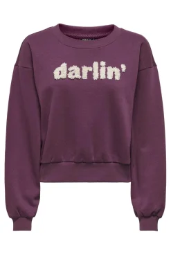 Hot Only Onlbonet L/S O-Neck Swt