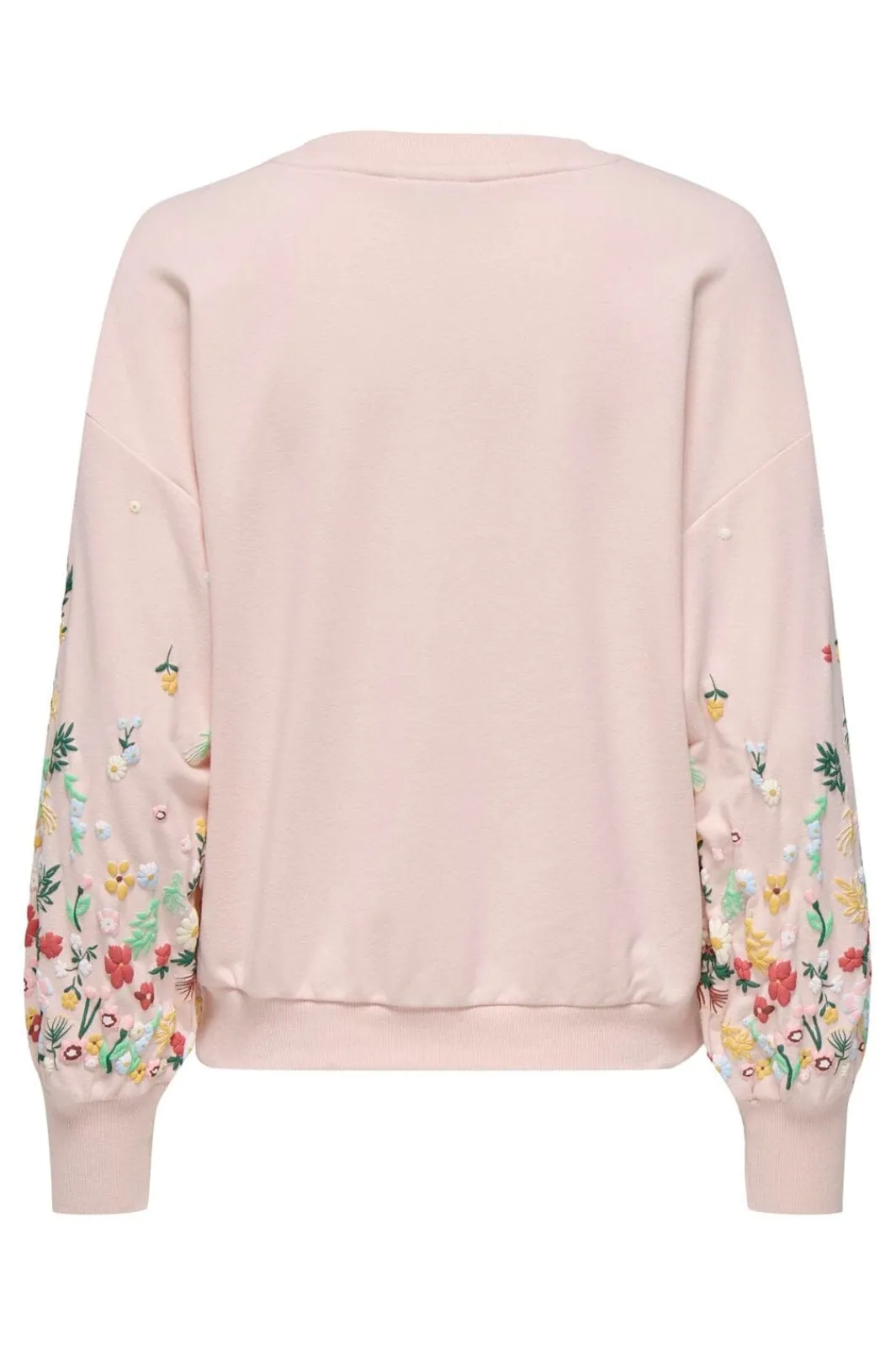 Clearance Only Onlbrooke L/S O-Neck Flower Swt 4691872 Potpourri Sleeve Flower