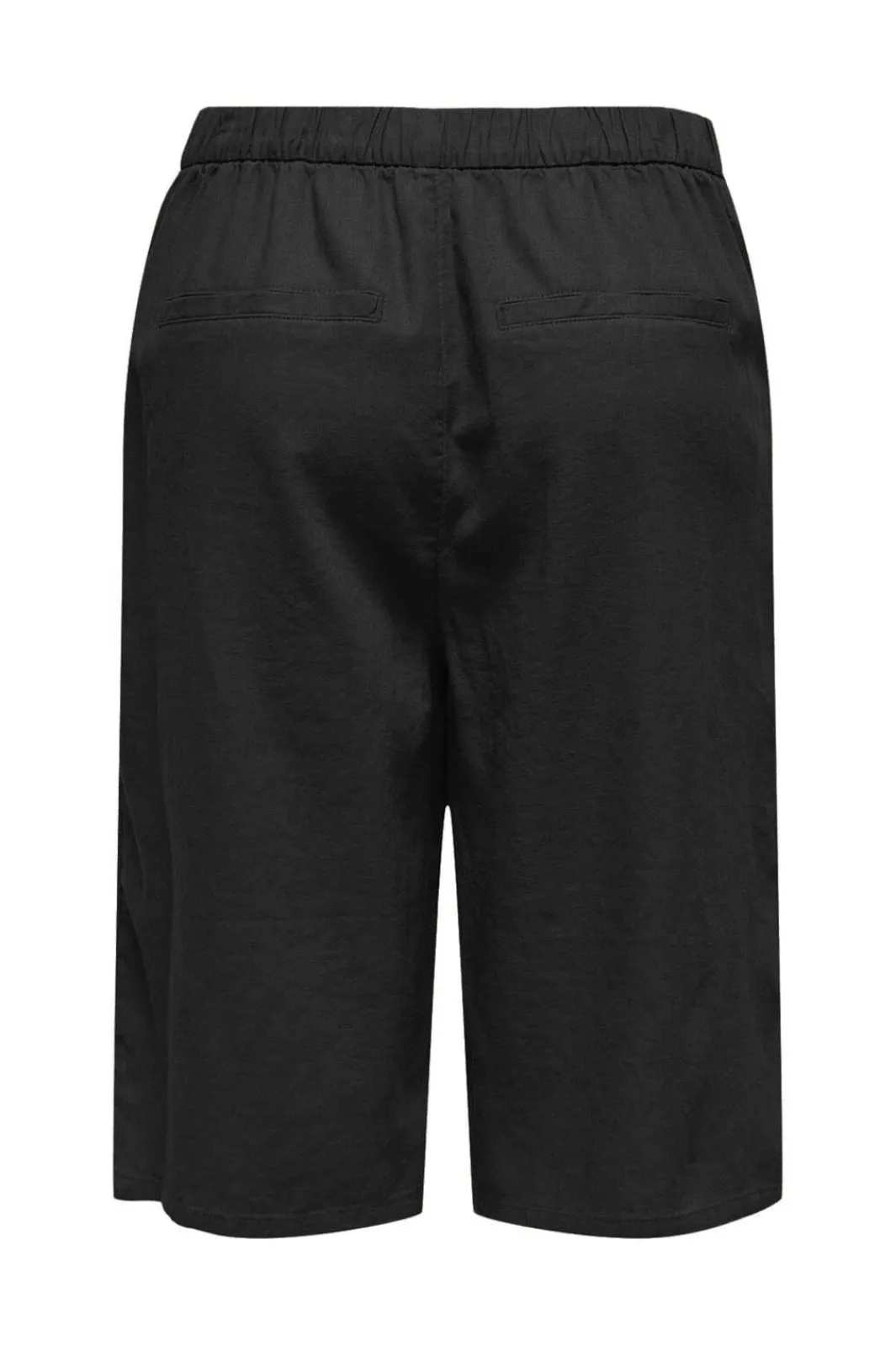 Outlet Only Onlcaro Linen Bl Bermu Shorts Cc 4727116 Black