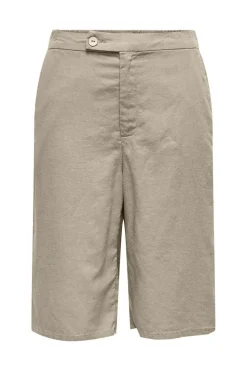 Discount Only Onlcaro Linen Bl Bermu Shorts Cc 4727117 Oxford Tan