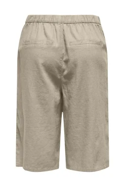Discount Only Onlcaro Linen Bl Bermu Shorts Cc 4727117 Oxford Tan