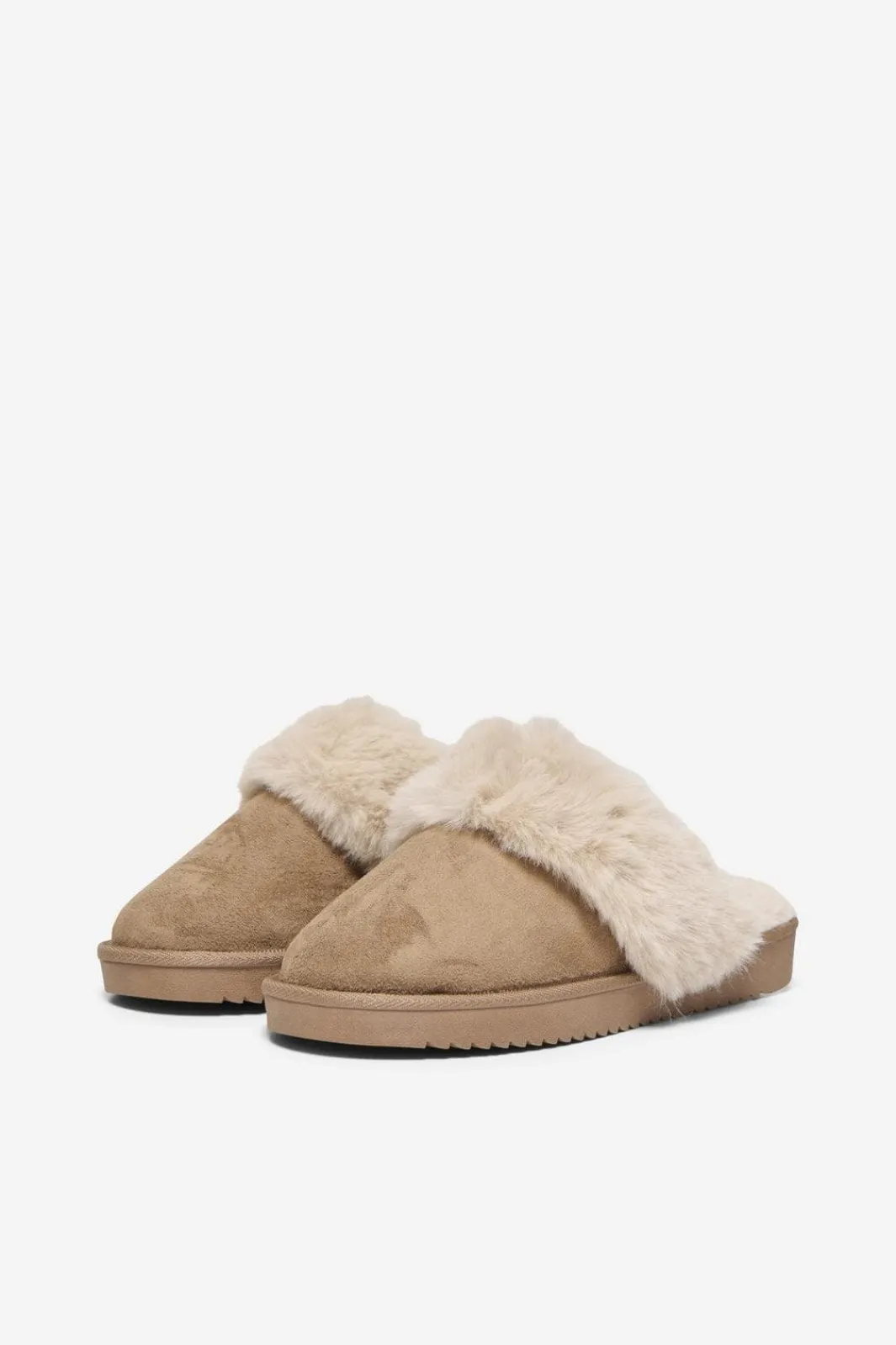 Only Shoes Onlcath Teddy Homeslipper 4841815 Cognac