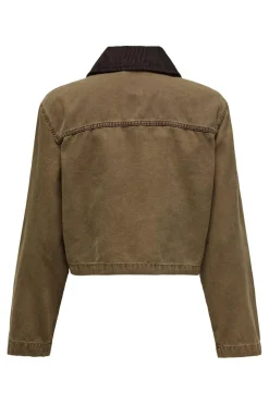 Clearance Only Onlcava Collar Jacket Cc 4794236 Bistre Collar Chocolate Torte