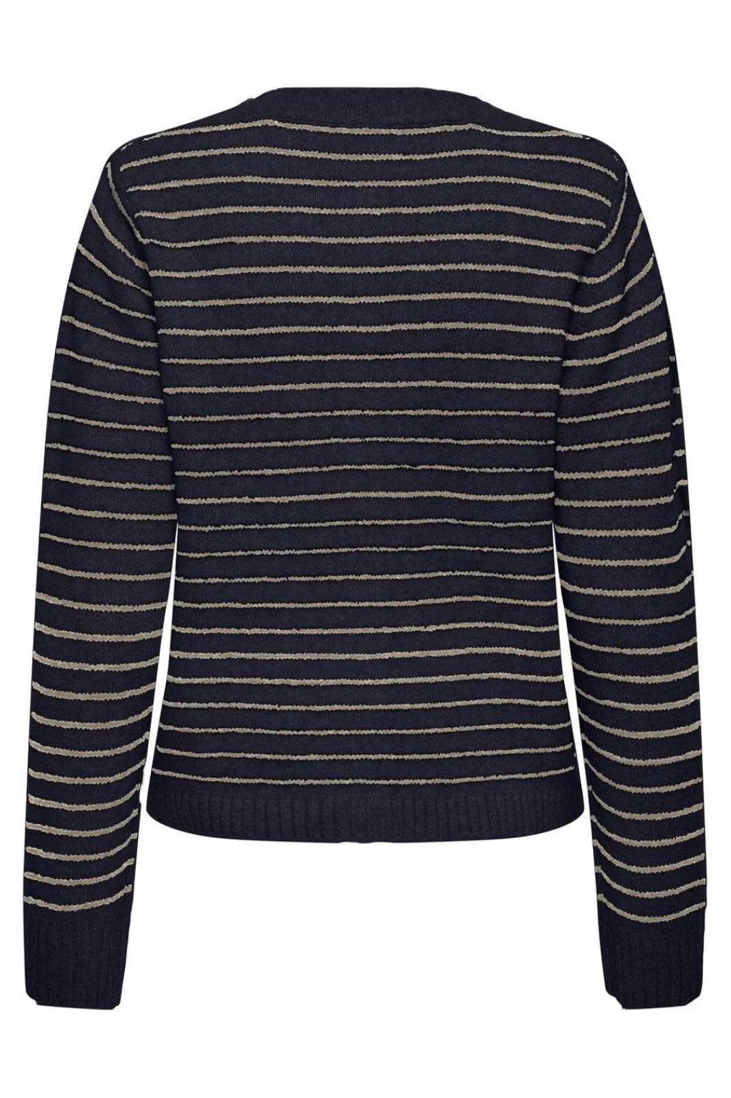 Outlet Only Onlchester Life Ls Stripe Cardi Cc Knt 4959096 Night Sky Humus/Mel/Silver Button