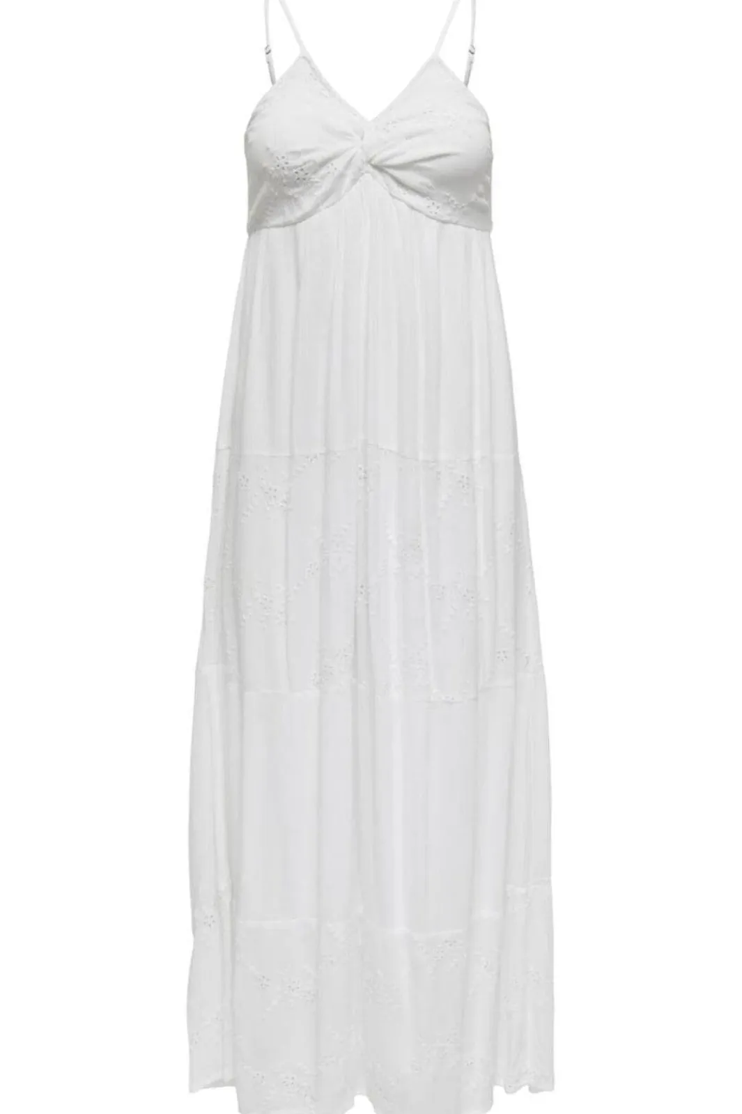 Clearance Only Onlchiara S/L Broderie Dress 4742966 Bright White