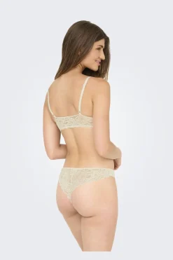 Only Onlchloe Lace Brazil 3-Pack Acc 4801849 Cloud Dancer X3