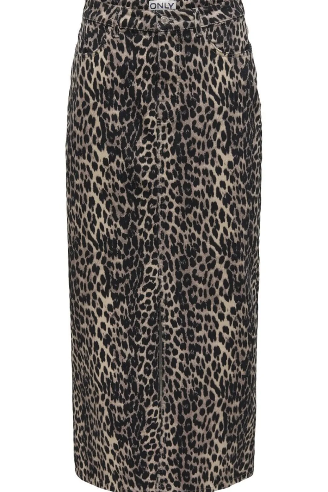 Sale Only Onlcilla-Anlie Long Slit Skirt 4695545 Black Leo