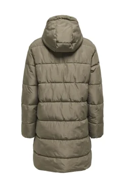 Best Only Onlclair Puffer Hood Coat Cc 4780666 Stone Gray