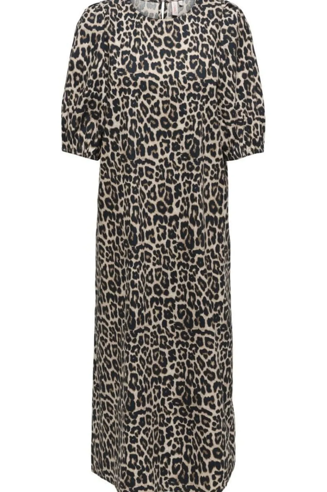 Sale Only Onlclara S/S Puff Sleeve Midi Dress 4944973 Black Leo