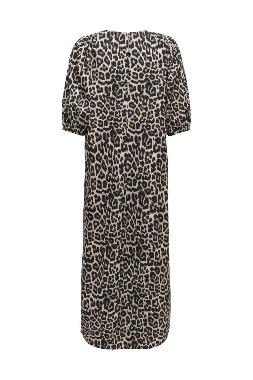 Sale Only Onlclara S/S Puff Sleeve Midi Dress 4944973 Black Leo