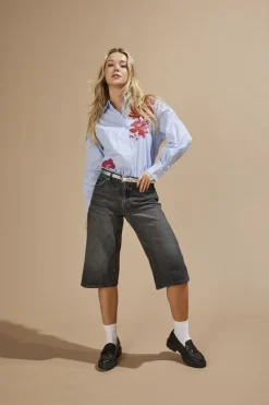 Only Onlcobain Reg Wide Long B Shorts Dot 15344297 4720522