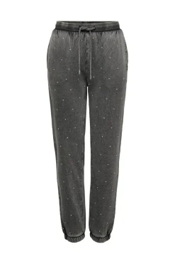 Sale Only Onlcoen Rhinestone Pant Swt 4863514 Black Silver Rhinestone