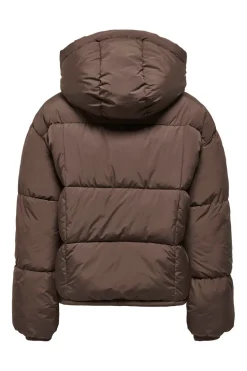 Clearance Only Onlcornelia Puffer Jacket 4972985 Chocolate Martini
