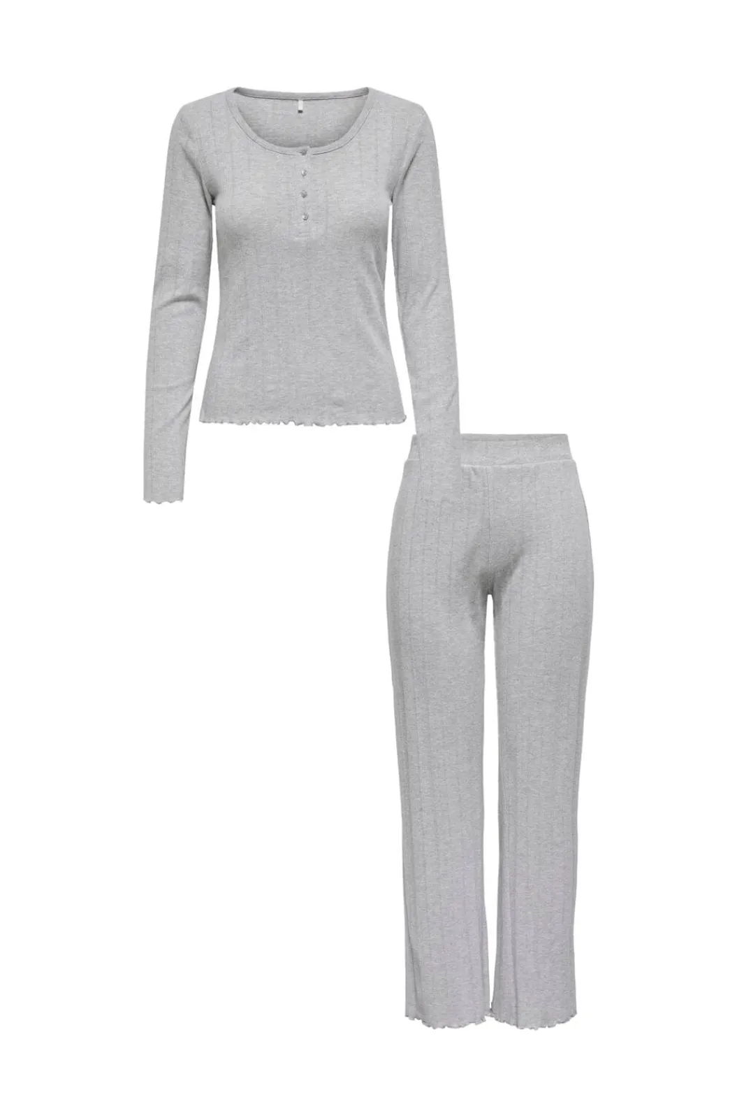 Sale Only Onlcozy Pyjamas Set Acc 4655860 Light Grey Melange