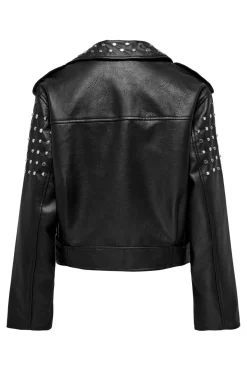Online Only Onldestiny Faux Leather Biker 4467503 Black