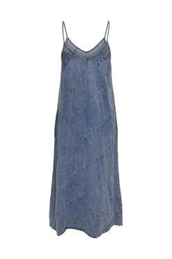 Sale Only Onldia Sl Cut Dress Yok344 4508454 Light Blue Denim
