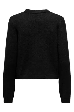 New Only Onldonna Ls V-Neck Pullover Knt 4946417 Black Bling Bows