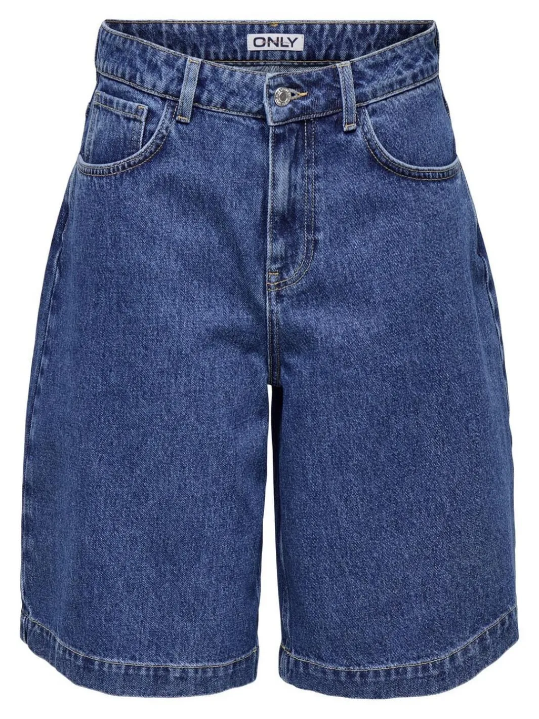 Online Only Onldorsi Reg Loose Long Shorts Sik 4887783 Medium Blue Denim