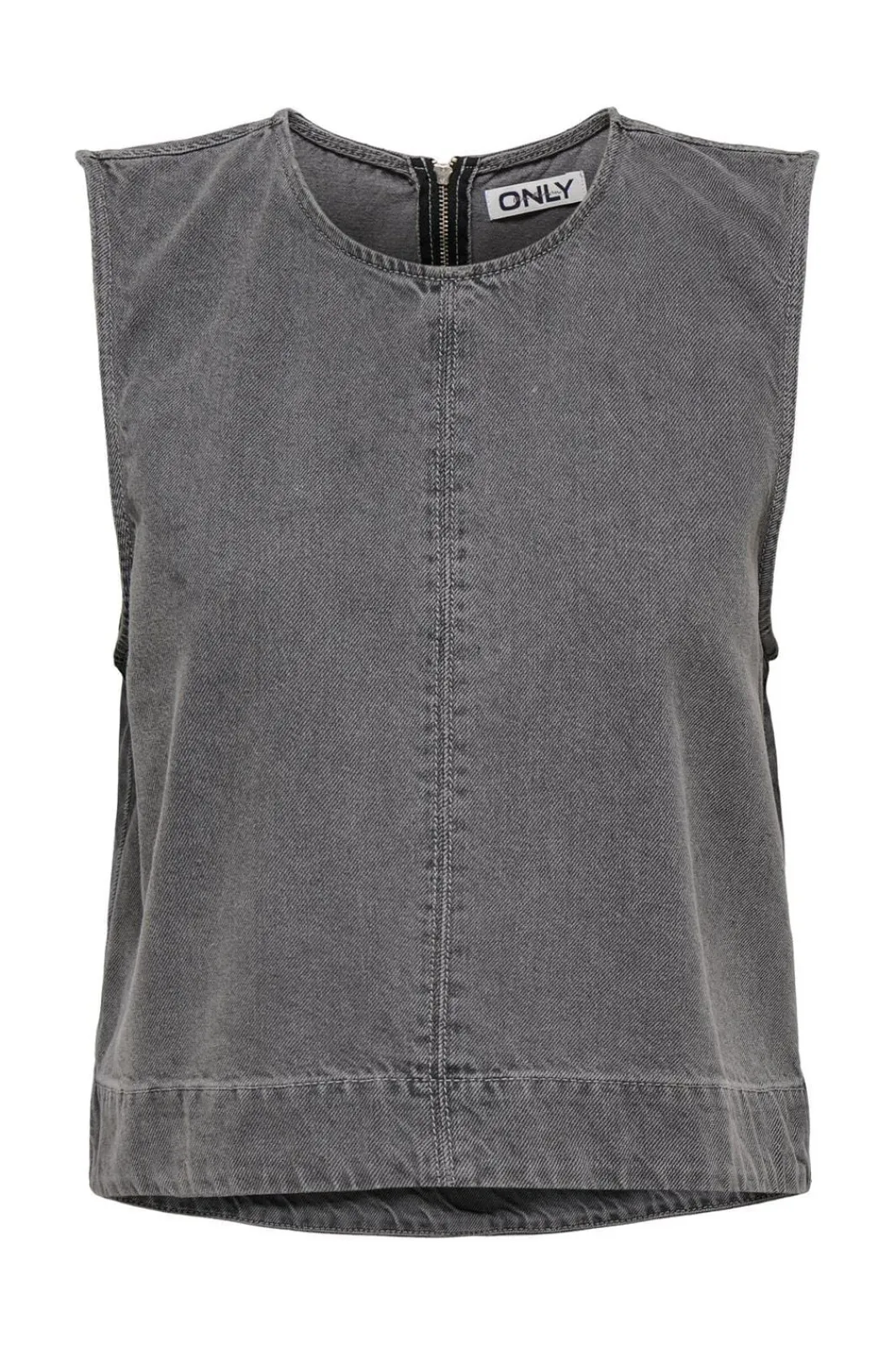 Hot Only Onldorsi S/L Top Sik 4774526 Medium Grey Denim