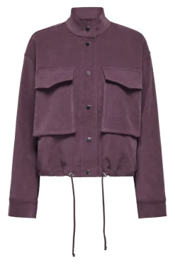 New Only Onldune Life Short Jacket Cc 4770954 Mauve Wine