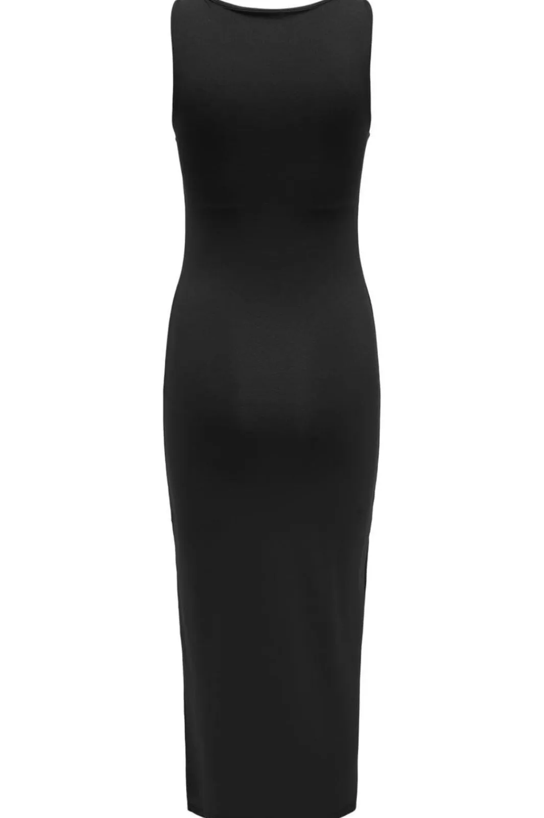 Only Onlea S/L Long Slit Dress Now 4423088 Black