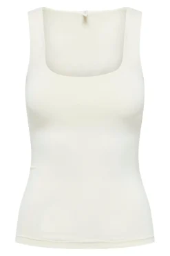 Hot Only Onlea S/L 2-Ways Fit Top 4141435 Cloud Dancer