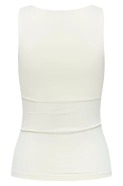 Hot Only Onlea S/L 2-Ways Fit Top 4141435 Cloud Dancer
