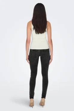 Hot Only Onlea S/L 2-Ways Fit Top 4141435 Cloud Dancer