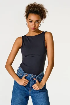 Hot Only Onlea S/L 2-Ways Fit Top 4141432 Black
