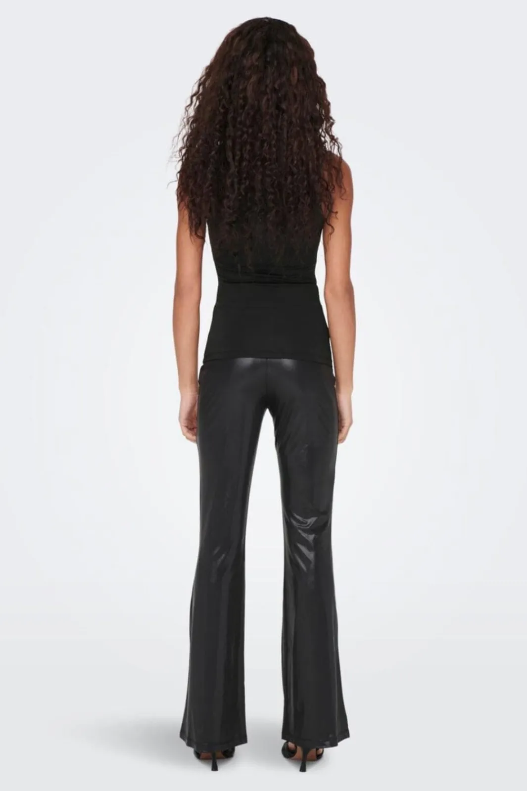 Hot Only Onlea S/L 2-Ways Fit Top 4141432 Black