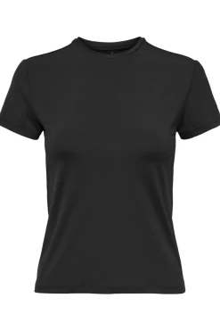 New Only Onlea S/S Top O Neck 4586372 Black